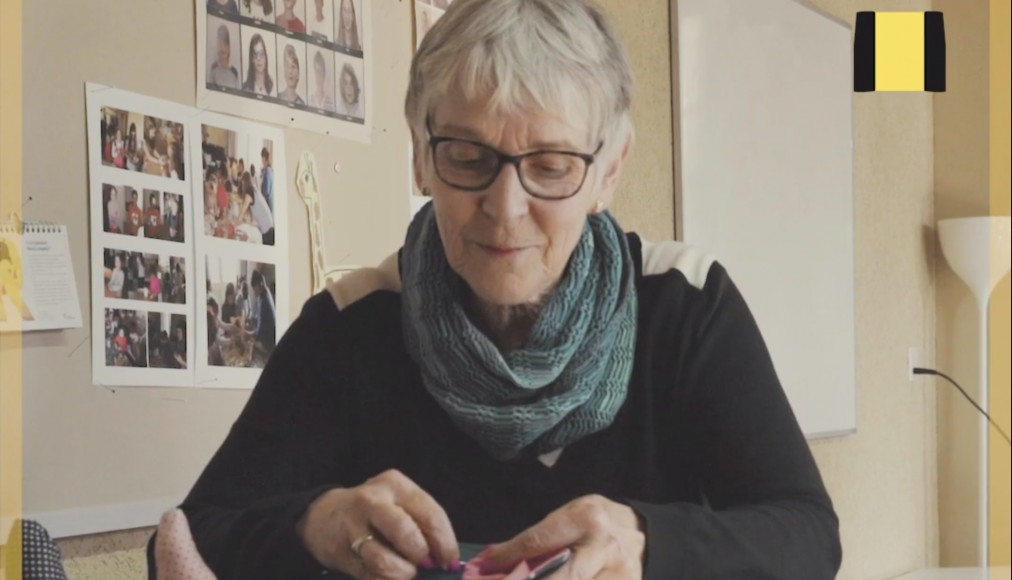 Martine Winkler, coordinatrice de l&#039;atelier couture de Sainte-Croix / © DR