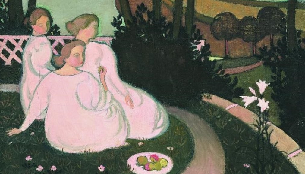 Maurice Denis, Légende de chevalerie (Trois jeunes princesses), 1893 MCBA. / ©MCBA