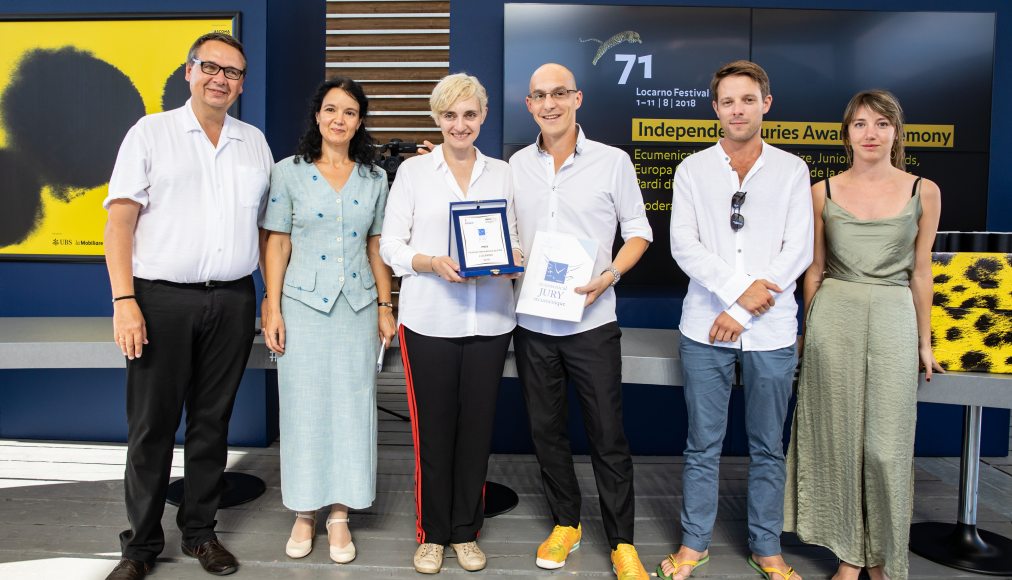 Le jury œcuménique du dernier festival de Locarno remet le prix aux réalisateurs du film Sibel / © Locarno Festival - Marin Mikelin