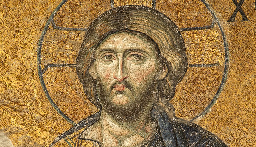 Mosaïque du Christ pantocrator, basilique Sainte-Sophie à Istanbul / © istock.com / anilakduygu