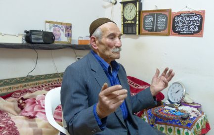 Mohammed Ali Hamdan Ali est la mémoire vivante du camp palestinien de Deheisheh / ©Aline Jaccottet