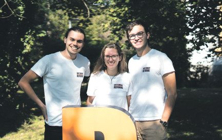 Simon Zürcher, Adrien Despont et Lyah Emery / ©DR