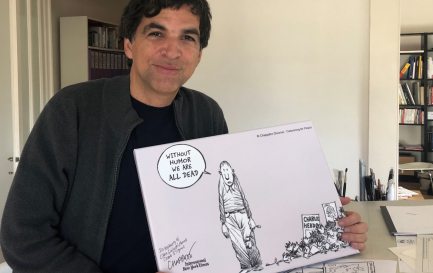 Patrick Chapatte, caricaturiste / ©Gabrielle Desarzens/RTSreligion