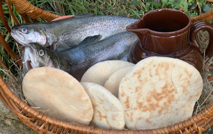 Du pain et des poissons. / © Loïse Seoane